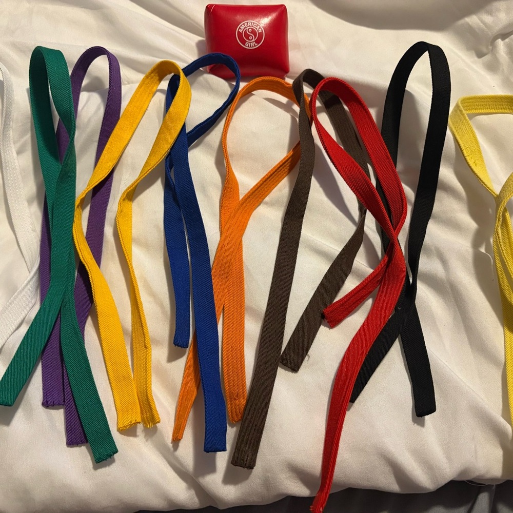 American girl karate accessories
